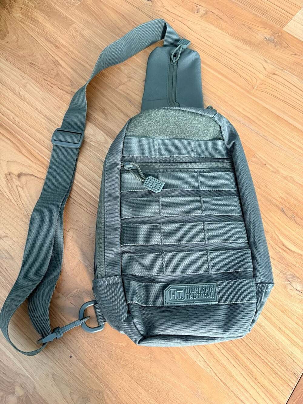 Highland Tactical Expo Tactical Sling Bag Dark Green New without Tags